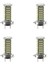 4 Beyaz H7 12V 102 Smd LED Far Araba Lambası Ampul Işık Lambası (Yurt Dışından) 1