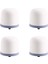 4pcs Seramik Filtre Mıknatıslanmış Mineral Su Arıtma Su Filtresi Seramik Yarımküre Su Filtreleri Ev Için (Yurt Dışından) 1