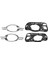 1set Ön Tampon Sis Izgarası Izgara ile Mercedes Için Krom Döşeme ile Benz W204 C250 C300 C350 204852423 2048852523 (Yurt Dışından) 1