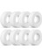 8pcs 6101611-4R Tırmanma Halkaları M200 M400 M500 ve Daha Fazla Kapak Halka ile Uyumlu Robotik Havuz Temizleyici Için Tekerlek Kılıfı (Yurt Dışından) 1
