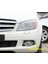 1set Ön Tampon Sis Izgarası Izgara ile Mercedes Için Krom Döşeme ile Benz W204 C250 C300 C350 204852423 2048852523 (Yurt Dışından) 4