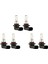 6x 9005 Hb3 LED Far Ampulleri Kiti Yüksek Işın 35W 4000LM 6000K Beyaz Yüksek Güç (Yurt Dışından) 1