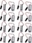 16X Beyaz Kırmızı Araba LED Kapı Toyota Için Nezaket Işığı Dilek Prius Camry Alphard Isis Lexus Için IS250 RX350 (Yurt Dışından) 1