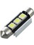 8x Smd LED Festoon 39 mm Canbus C5W 12V 3 Güç Smd Plakası ve Okuma Işığı - Bmw 3 Serisi 5 Serisi Beyaz (Yurt Dışından) 3