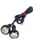 20 Pcs 12V 23MM Çift Renk Geçiş 4014 12 LED Drl Eagle Göz Gündüz Işığı (Yurt Dışından) 3