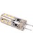 4x G4 LED Spot Ampul Lambası 1.5W 24 Smd 3014 Sıcak Beyaz 12V Dc (Yurt Dışından) 5