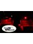 4pcs Araba Işığı LED Iç Atmosfer Işık Dekorasyon Lambası Ortam Ayak Işığı Honda Civic Için 10. 2018-2020 Kırmızı (Yurt Dışından) 4