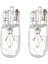 Araba T10 12V 5W 168 194 W5W Halojen Ampul Gösteri Kümesi Gösterge Gösterge Çizgi Lambası Okuma Işıkları, 50 Paket Sıcak Beyaz (Yurt Dışından) 3