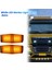 2pcs LED Işaretleyici Işıkları Ön Çift Brülör Göstergesi Lamba Için Scania Volvo Adam Benz Kamyon Kamyonu Ön Izgara Işık (Yurt Dışından) 3