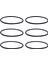 Hayward Için 6pcs CLX200K Havuz Klorator Kapak CL200 CL220 Için O-Ring (Siyah) (Yurt Dışından) 2