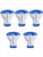 5pcs Yüzme Havuzu Yüzen Klor Tablet Dağıtıcı Termometre Otomatik Hapları Kutusu Spa Havuz Aksesuarları (Yurt Dışından) 2