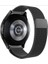 CoverCenter Samsung Galaxy Watch 4/5/5pro 40/42/44/46MM Uyumlu Metal Hasır Mıknatıslı Örgü 20MM Saat Kordonu 2