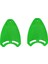 2x Yeşil Yüzme Kurulu Eva Geri Şamandıra Kickboard Güvenli Eğitim Yardım Plakası Yetişkin Çocuklar Için Sörf Suyu Yüzme Havuz Aksesuarları (Yurt Dışından) 1