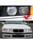 8pcs Beyaz Far Ccfl LED Melek Gözler Kiti Halo Halkası Drl Sinyal Işık Ccfl Far Lamba For-Bmw E36 E46 E39 E38 (Yurt Dışından) 4