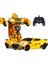 Büyük Elektrikli Soğuk Deformasyon Uzaktan Kumandalı Araba King Kong Bumblebee Robot Çocuk Yarış Oyuncağı (Yurt Dışından) 1