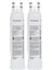 FPPWFU01 Buzdolabı Filtre Elemanları, Frigidaire Pwf-1 Buzdolabı Filtre Elemanları, Su Filtresi Için Uygun (Yurt Dışından) 1