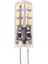 2x G4 LED Spot Ampul Lambası 1.5W 24 Smd 3014 Sıcak Beyaz 12V Dc (Yurt Dışından) 2