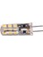 2x G4 LED Spot Ampul Lambası 1.5W 24 Smd 3014 Sıcak Beyaz 12V Dc (Yurt Dışından) 5