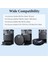 Ecovacs Deebot X9 Pro Omni/ X9 PRO/T80 Pro Omni/x8 Pro OMNI/T50 PRO/T50 Max Pro Omni Elektrikli Süpürge Parçaları Için 12 Adet Toz Torbası (Yurt Dışından) 2