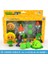 Plants Vs Toys Bezelye Nişancısı Güneş Tanrısı Kovboy Zombi Seti Çocuk Oyuncakları (Yurt Dışından) 1