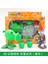 Plants Vs Toys Bezelye Nişancısı Güneş Tanrısı Kovboy Zombi Seti Çocuk Oyuncakları (Yurt Dışından) 1