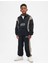 Erkek Çocuk Siyah Relaxed Gap Logo Jogger Eşofman Pantolon 1