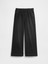 Kız Çocuk Siyah Pull-On Wide-Leg Jean Pantolon 1