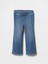 Kız Bebek Mavi Denim Flare Jegging Pantolon 1