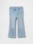 Kız Bebek Açık Mavi Denim Flare Jegging Pantolon 1