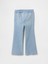 Kız Bebek Açık Mavi Denim Flare Jegging Pantolon 2