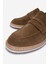 Erkek Hakiki Deri Loafer Ayakkabı 325 13153-143 Erk Ayk Y25 Tobacco Suet 3