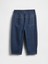 Erkek Bebek Mavi Pull-On Barrel Jean Pantolon 3