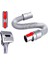Dyson V6, V7, V8, V10, V11 DC24, DC31, DC34, DC35 Vakum Süpürge Uzatma Hortumu Için Pet Damat Takım Fırçası (Yurt Dışından) 1