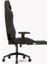 Gaming Valor 1590B1110 Ayak Uzatmalı Profesyonel Oyuncu Koltuğu - Antrasit (Jet Black) Kumaş 2