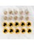 Loren 14 mm Sarı 5 Çift Amigurumi Göz 1