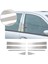 Hyundai Tucson 2005-2010 Uyumlu Krom Kapı Direği 8 Parça Paslanmaz Çelik 1