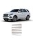Mercedes W166 Uyumlu Krom Kapı Direği 6 Parça Paslanmaz Çelik 2