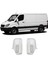 Mercedes Sprinter W906 Uyumlu 2006-2018 Ayna Kapağı 2 Parça Abs Krom Kaplama 2
