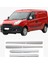 Fiat Doblo Uyumlu 2010 ve Üzeri Krom Yan Kapı Çıtası 4 Parça Paslanmaz Çelik 2