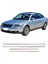Volkswagen Passat 3b Uyumlu 1997-2005 Krom Yan Kapı Çıtası 4 Parça Paslanmaz Çelik 2