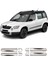 Skoda Yeti Uyumlu 2009-2017 Krom Kapı Kolu 4 Kapı Paslanmaz Çelik 2