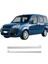 Fiat Doblo Uyumlu 2010 ve Üzeri Krom Sürgü Çıtası 2 Parça Paslanmaz Çelik 2