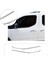 Opel Combo Uyumlu 2019 ve Üzeri Krom Cam Çıtası 2 Parça Paslanmaz Çelik 1