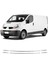 Renault Trafic Uyumlu 2010-2014 Krom Ön Tampon Çıtası 6 Parça Paslanmaz Çelik 2