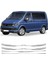 Volkswagen Transporter T6 Uyumlu Krom Ön Tampon Çıtası 6 Parça Paslanmaz Çelik 2
