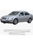 Volkswagen Bora Uyumlu 1998-2004 Krom Yan Kapı Çıtası 4 Parça Paslanmaz Çelik 2
