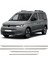 Volkswagen Caddy Uyumlu 2021 ve Üzeri Krom Yan Kapı Çıtası 4 Parça Paslanmaz Çelik 2