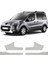 Peugeot Partner Tepee Uyumlu 2008 ve Üzeri Krom Iç Kapı Eşiği 4 Parça Paslanmaz Çelik 2
