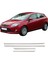 Ford Focus 3 Uyumlu 2011 ve Üzeri Krom Yan Kapı Çıtası 4 Parça Paslanmaz Çelik 2