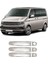 Volkswagen T6 Caravella Uyumlu 2015-2023 Krom Kapı Kolu 3 Kapı Paslanmaz Çelik 3